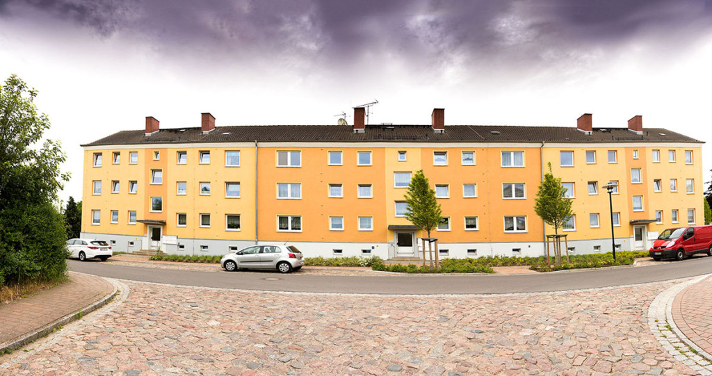 Fassadensanierung mit WDVS in Jarmen, Fabrikstraße