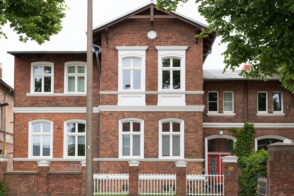 Sanierung eines Brandschaden in Greifswald, Stralsunder Straße mit Rekonstruktion des historischen Dachstuhl
