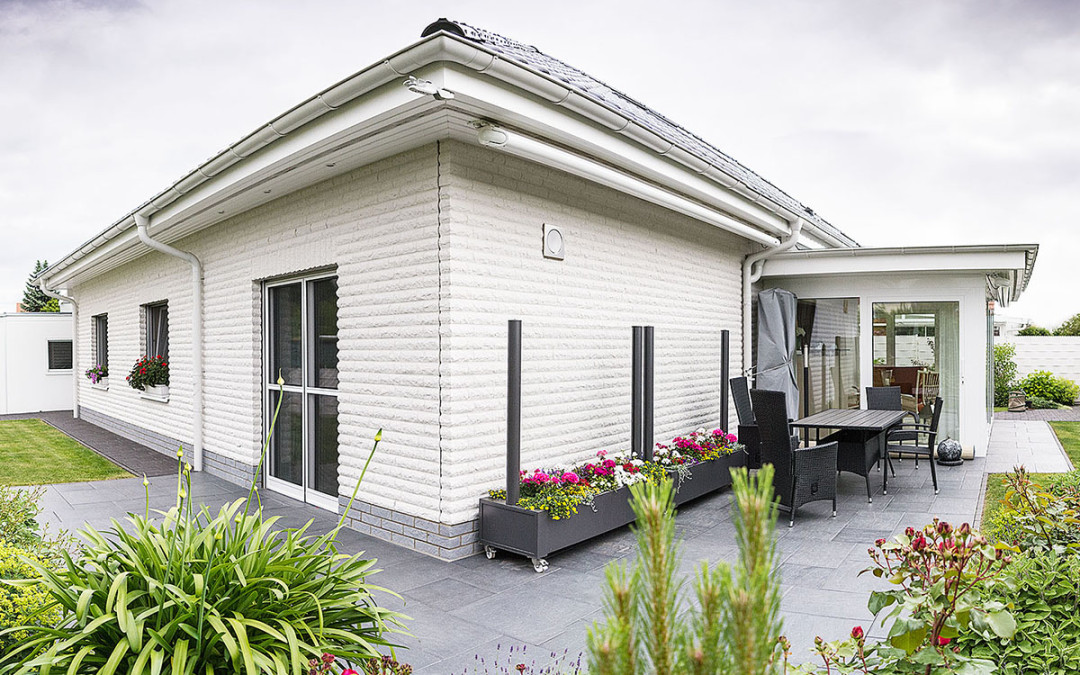 Neubau eines schlüsselfertigen EFH im Bungalowstil in Greifswald, Walther-Rathenau-Straße