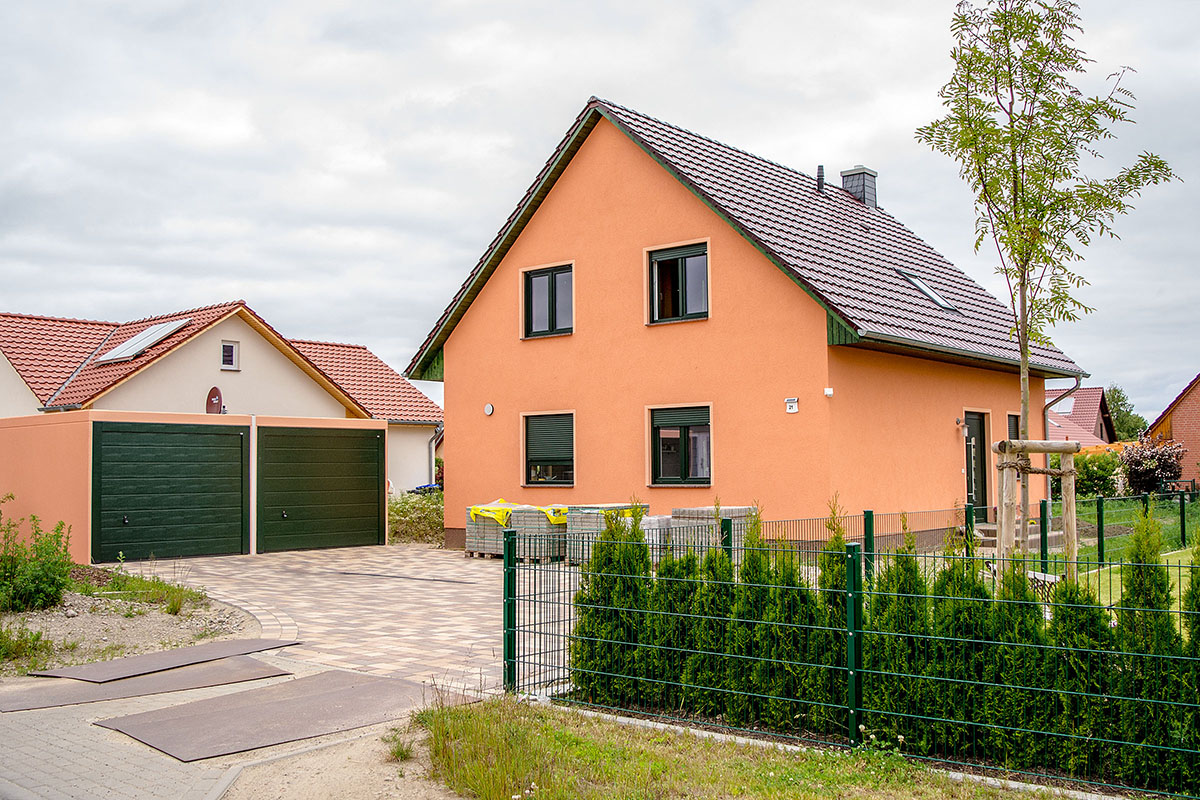 Neubau eines schlüsselfertigen EFH in Greifswald, Selma-Lagerlöf-Str.